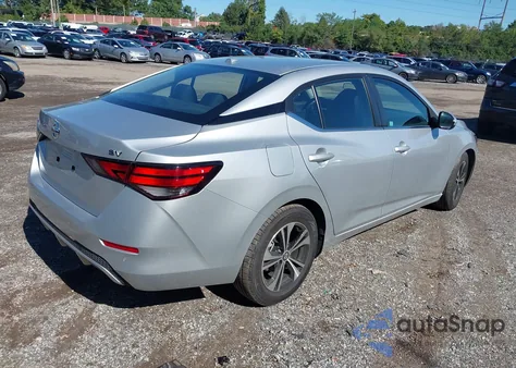 2022 Nissan Sentra Sv Xtronic Cvt from USA, damaged, VIN 3N1AB8CVXNY314579